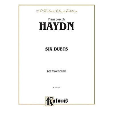 Image of Six Duets (Kalmus Edition)