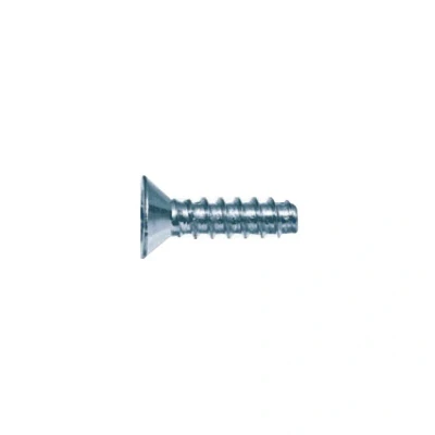 Image of 100x 3.0X6 Pozi Countersunk Thread Forming Screws for Plastic