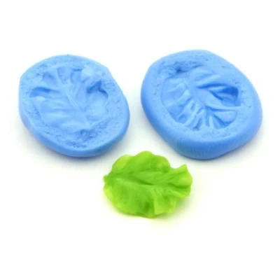 Image of MyTinyWorld Dolls House Miniature Lettuce Leaf Silicone Mould