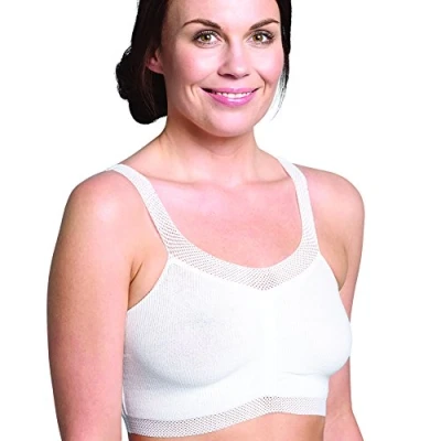 Image of Carriwell Comfort Maternity and Nursing Bra (Small, White)