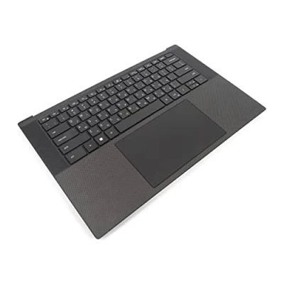 Image of Dell XPS 9500/9510/9520/9530 &amp; Precision 5570 Palmrest, Touchpad HEBREW Backlit Keyboard 0GN0D2 + 0D3CFM (YCVT0) (Renewed)