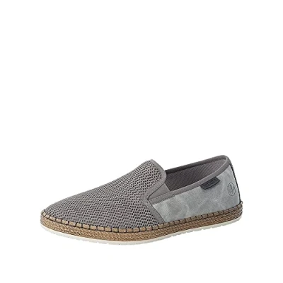 Image of Rieker Men&#039;s B5265 Slipper, Grey, 6.5 UK