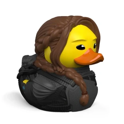 Image of TUBBZ First Edition Katniss Everdeen Collectible Vinyl Rubber Duck Figure Official The Hunger Games Action TV, Film
