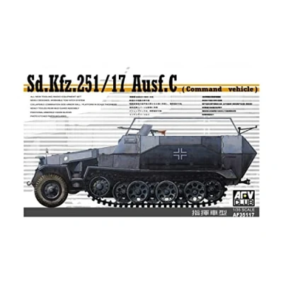 Image of AFV Club 35117 Model Kit SD Motor Vehicle 251/17 Command