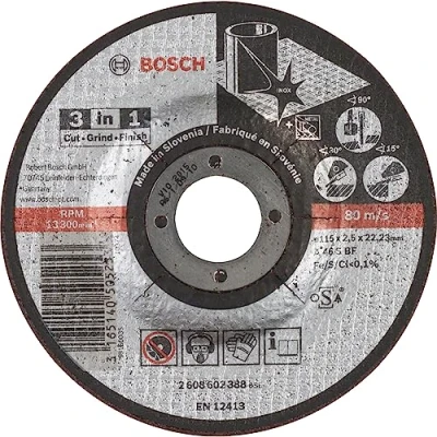 Image of Bosch 2608602388 3 in 1 Cutting Disc