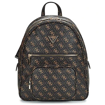 Image of Guess Rucksack, Women&#039;s, Size: One Size, Brown logo