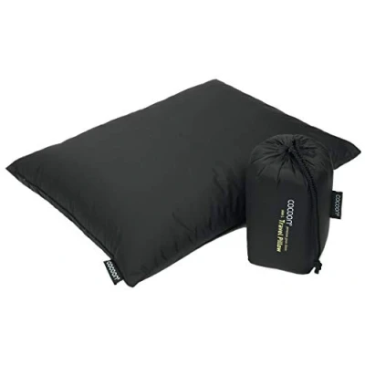 Image of Cocoon Travel Pillow Down Fill 33x43cm charcoal 2021