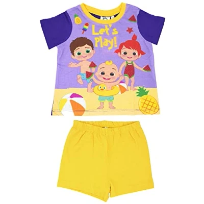 Image of CoComelon Girls Pyjama PJs Shortie 18/24 Months