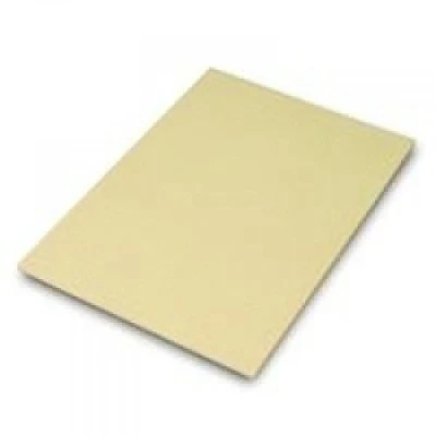 Image of Q Connect Feint Ruled Board Back Memo Pad 160 Pages A4 Yellow (10 Pack)