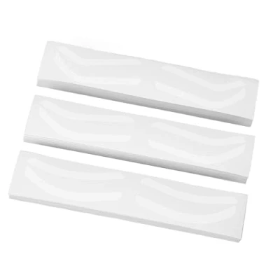 Image of Eyebrow Airbrush Sticker,Eyebrow Stencil, Disposable Skin‑Friendly Kit Safe Hygienic, Easy to Use, Shape and Position Eyebrows, 150 Sheets of 3 Types for Design