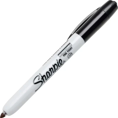 Image of Sharpie S0810840 Retractable Black Pens Box of 12