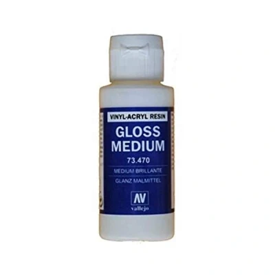 Image of Vallejo Model Color 60 ml Medium Gloss Bottle