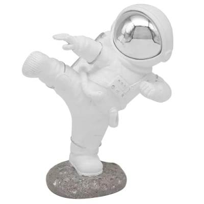 Image of The Leonardo Collection Figurine, Resin, Astronaut Karate Kid, One Size
