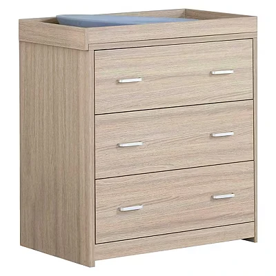Image of Babymore Luno Veni Chest Changer (Oak)
