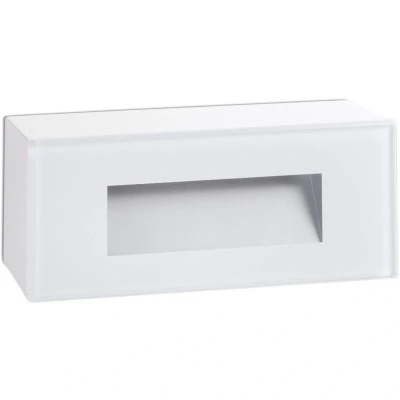 Image of Dart Outdoor LED Recessed Wall Light White 5W 2700K IP65