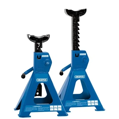 Image of Draper Ratcheting Axle Stands, 2 Tonne (Pair)