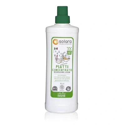Image of Officina Naturae Dishwashing Detergent Ecological concentrated for hand washing dishes Organic Sustainable Vegan 1 Liter