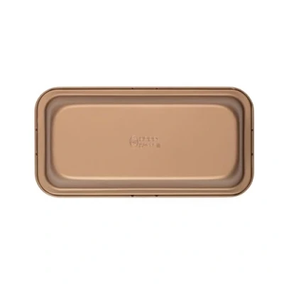 Image of Russell Hobbs RH02147GEU7 Opulence 28 cm Loaf Tin Non Stick Bread Pan, Rectangular Baking Tray, Carbon Steel Bakeware, Easy Clean, Perfect for Banana Bread, Malt and Lemon Drizzle, Release