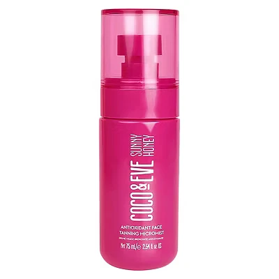 Image of Coco &amp; Eve Antioxidant Face Tanning Micromist. Sunless Self Mist with Antioxidants to Boost Hydration. Quick, Flawless, Streak Free Tan. (2.54 fl oz) / (75ml)