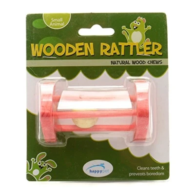 Image of Happy Pet Products Wooden Rattler Triangle