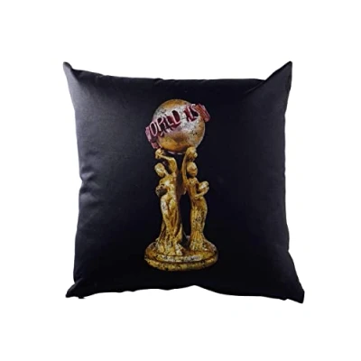 Image of Urban Backwoods Scarface The World Is Yours Decorative Pillow Cushion