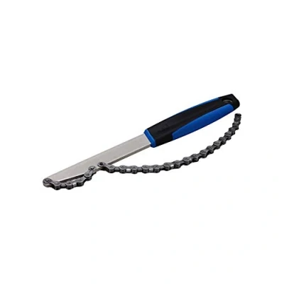 Image of BBB Cycling Chain Whip Bike Cassette Removal Tool I Sprocket Remover Rear 7, 8, 9, 10, 11 Speed TurnTable BTL 11, schwarz silber