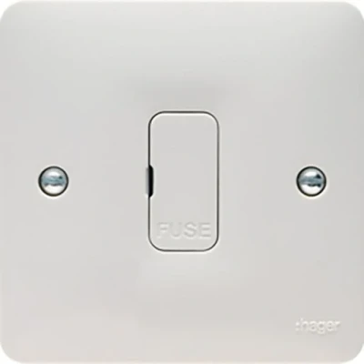 Image of Hager Sollysta 13 A Unswitched Fused Connection Unit WMSU83