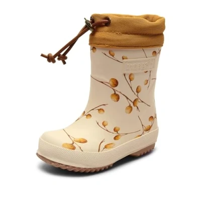 Image of Bisgaard Thermo BOOT Wellies for kids, Size: 10.5K, Longan fruit Natural rubber