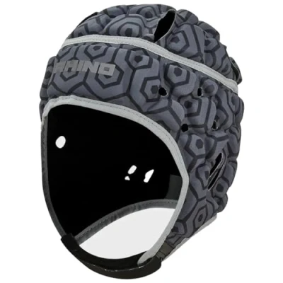 Image of Rhino Unisex Youth Pro Head guard Headguard, Black, LY