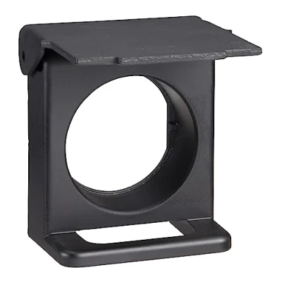 Image of Schneider Electric ZB4BZ62, Push Button Flap Pad Lockable Black