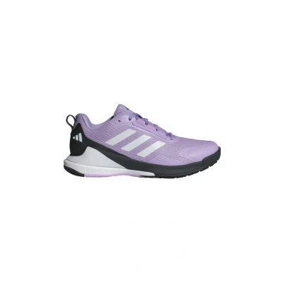 Image of adidas Women&#039;s Novaflight 2 Indoor Shoes Sports, Powder Plum/Zero met./core Black, 6 UK