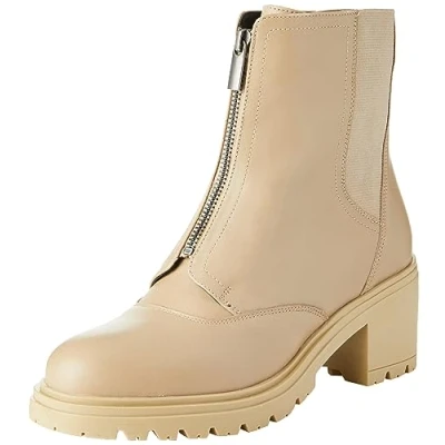 Image of Geox Women&#039;s D Damiana Ankle Boot, LT Sand, 5 UK