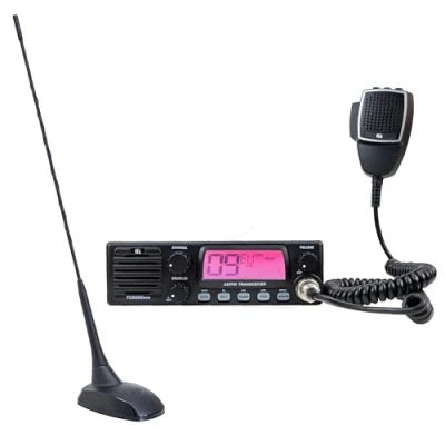 Image of CB radio station TTi TCB 900 EVO + antenna PNI Extra 48 with magnet