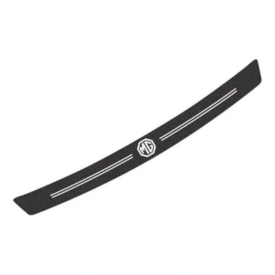 Image of Car Rear Bumper Protector for MG MG3 / MG4 EV MG5 MG6 HS/MG Marvel R/MG ZS, Trunk Door Sill Edge Anti Scratch Sticker Guard Plate, Boot
