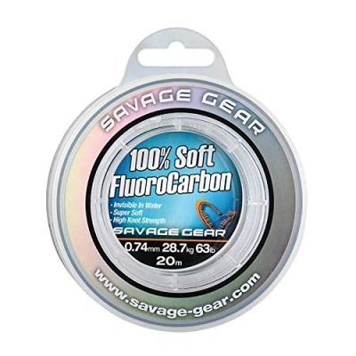 Image of Savage Gear Soft Fluorcarbon Clear 0.30mm (50m) Fluorocarbon