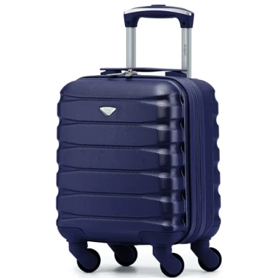 Image of Flight Knight Lightweight 4 Wheel ABS Hard Case Suitcases Cabin Carry On Hand Luggage Approved for Over 100 Airlines Including easyJet &amp; Maximum Size Vueling Wizz Air 40x30x20cm