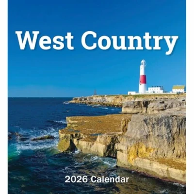 Image of West Country Mini Easel Desk Calendar 2026