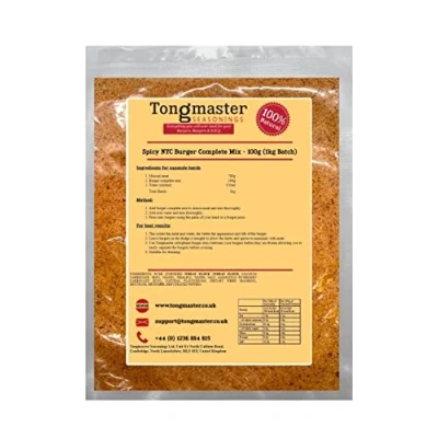 Image of Spicy NYC Burger Complete Mix 100g (1kg Batch)