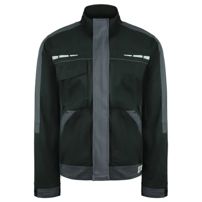 Image of Dickies Mens GDT Cotton Reflective Zip Premium Workwear Jacket