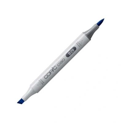 Image of COPIC Ciao Coloured Marker Pen (B 29) Ultramarine, For Art &amp; Crafts, Colouring, Graphics, Highlighter, Design, Anime, Professional Beginners, Supplies Colouring Books