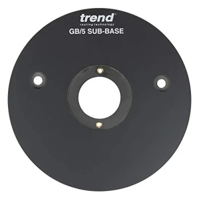 Image of Trend Sub Base System with 2 Line Up Pins and Bush, Compatible Multiple Routers for Routing Accuracy, GB/5