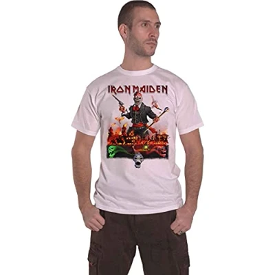 Image of Iron Maiden T Shirt Legacy of The Beast Live in Mexico City Official Mens L Black