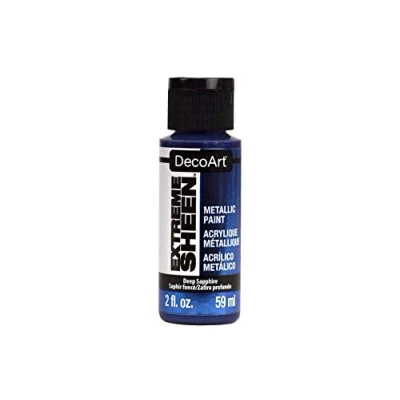 Image of DecoArt Acrylic Paint for Arts and Crafts, Deep Sapphire, One Size