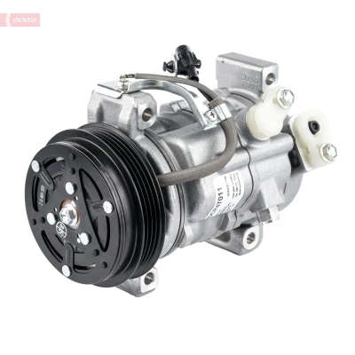 Image of 9520061M10, 9520061M10000 AC Compressor DENSO DCP47011 10SRE13C 12V PAG 46 YF R1234yf, R134a with magnetic clutch SUZUKI: SX4 II S Cross