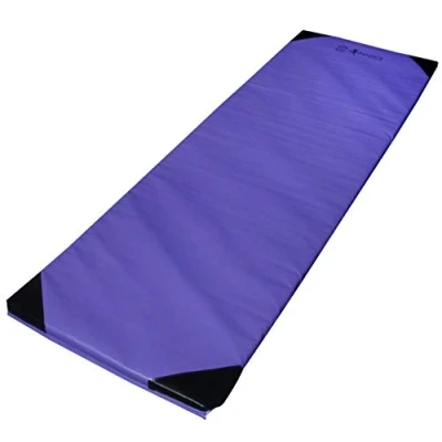 Image of Sure Shot 0901LW62 Lightweight Exercise Gym Yoga Mat 6ft x 2ft 25mm Thick PURPLE