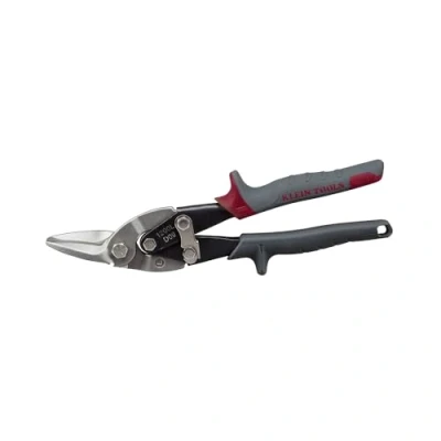 Image of Metal Shears, Aviation Snips with Wire Cutter, Left Curvature Klein Tools 1200L