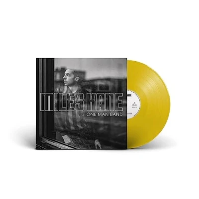 Image of Miles Kane One Man Band Yellow vinyl Sealed 2023 UK LP M9477UKLP