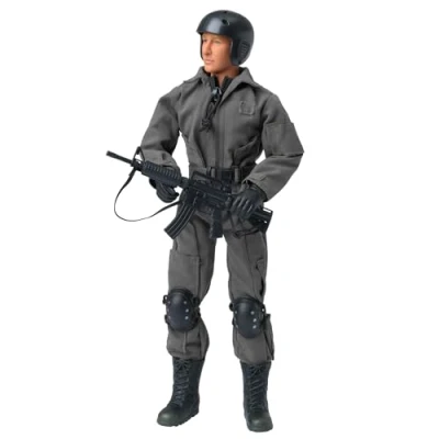Image of WORLD PEACEKEEPERS from Peterkin 12&quot; Parajumper Action Figure with Accessories 1:6 Scale Figures &amp; Ages 3+, Green
