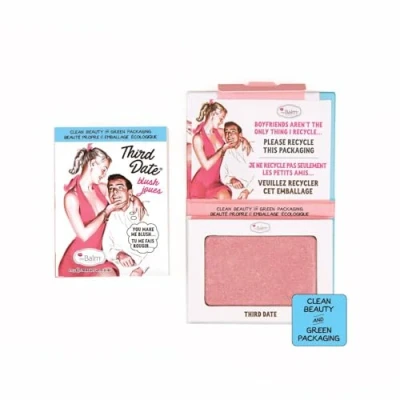 Image of Cheeks by theBalm Cosmetics Third Date Blush 6.5g