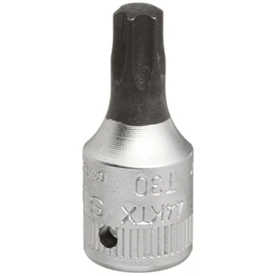 Image of Stahlwille STW44KTXT30 1/4in Drive T30 Torx Bit Socket Silver